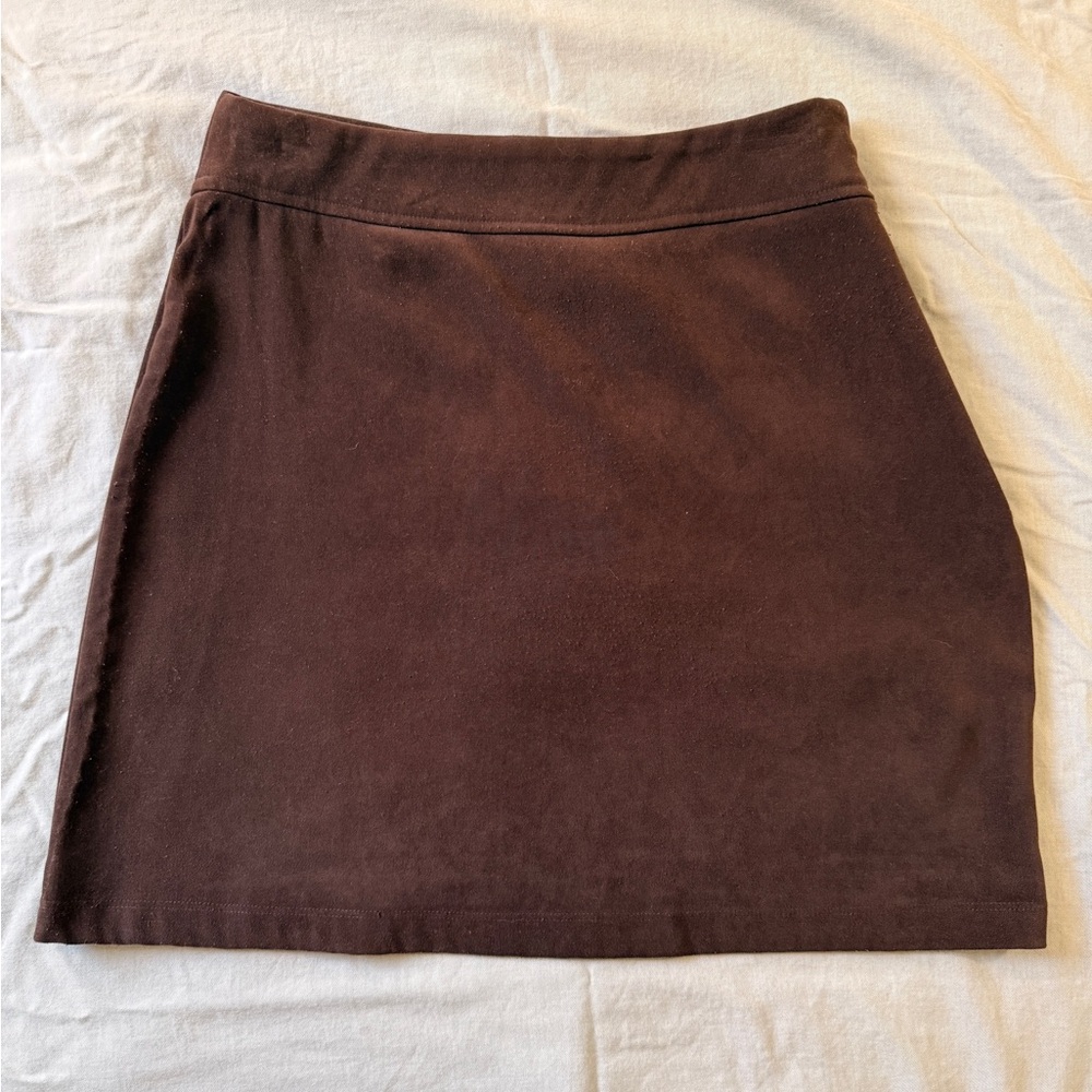 Harlow Chocolate Brown Mini Skirt
